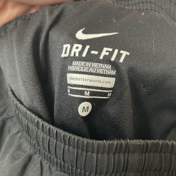 Nike Dri Fit Running Shorts - Black/Grey/White - Picture 2 of 4